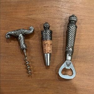 Silver Brighton Bar Set